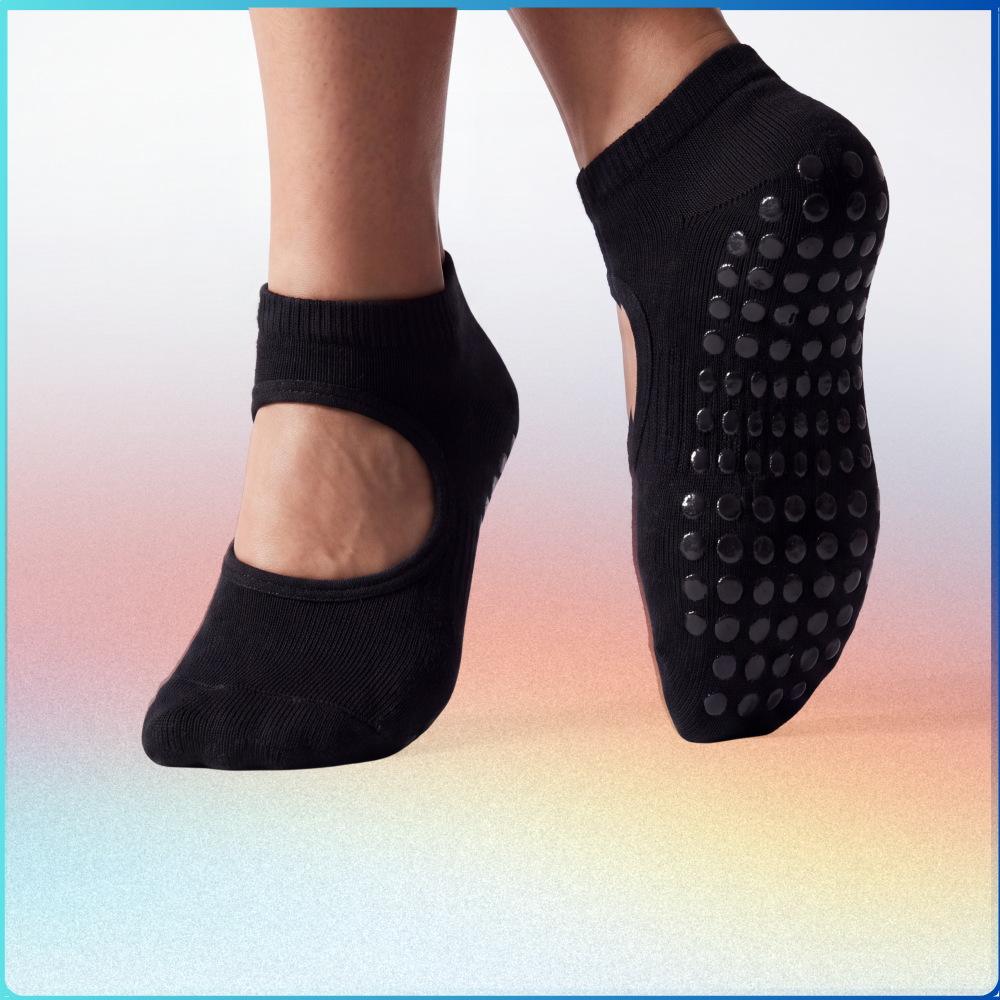 Pure Pilates Socks | 4 Pair