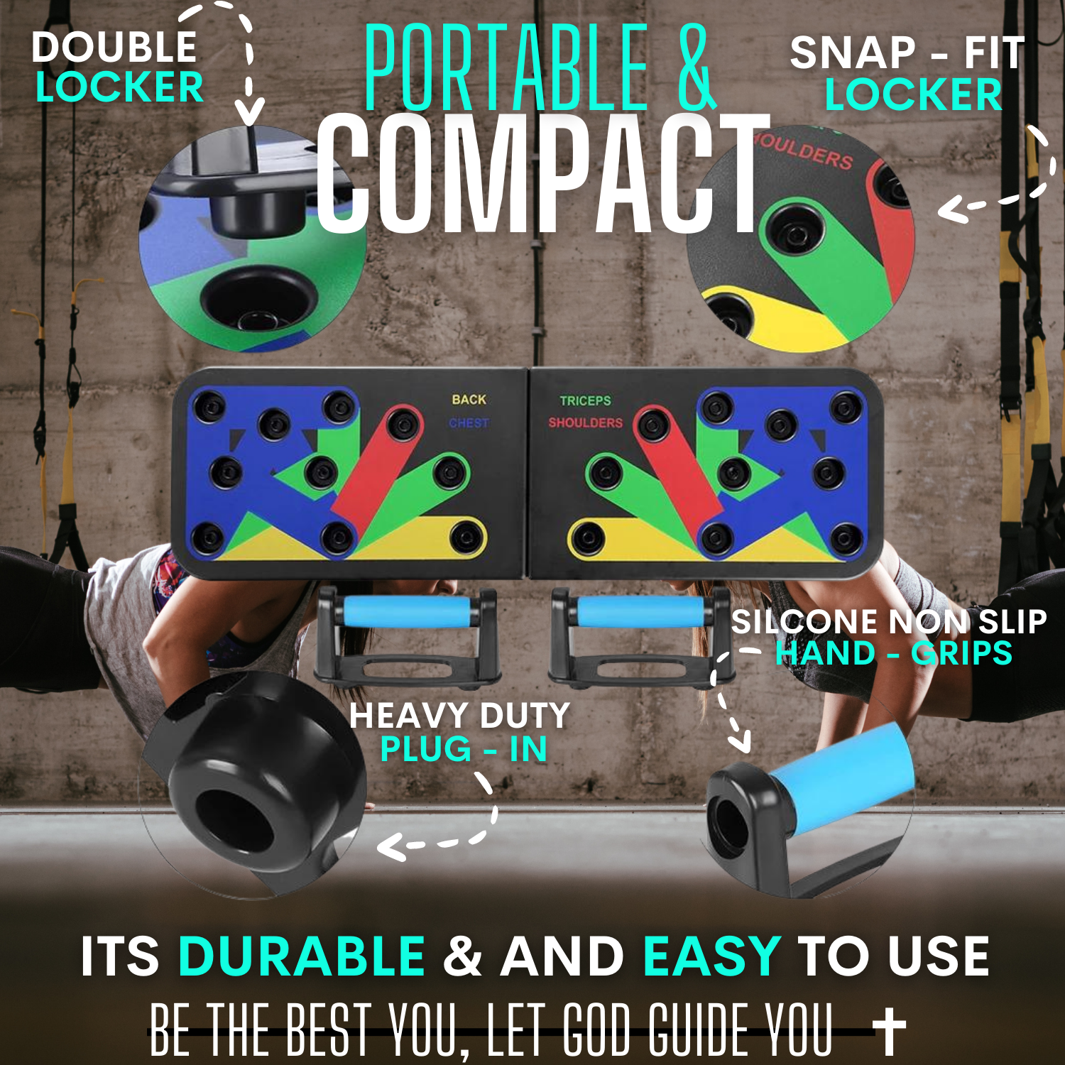 PW | Pivotal Push Up Board - Pivotalworkout.com