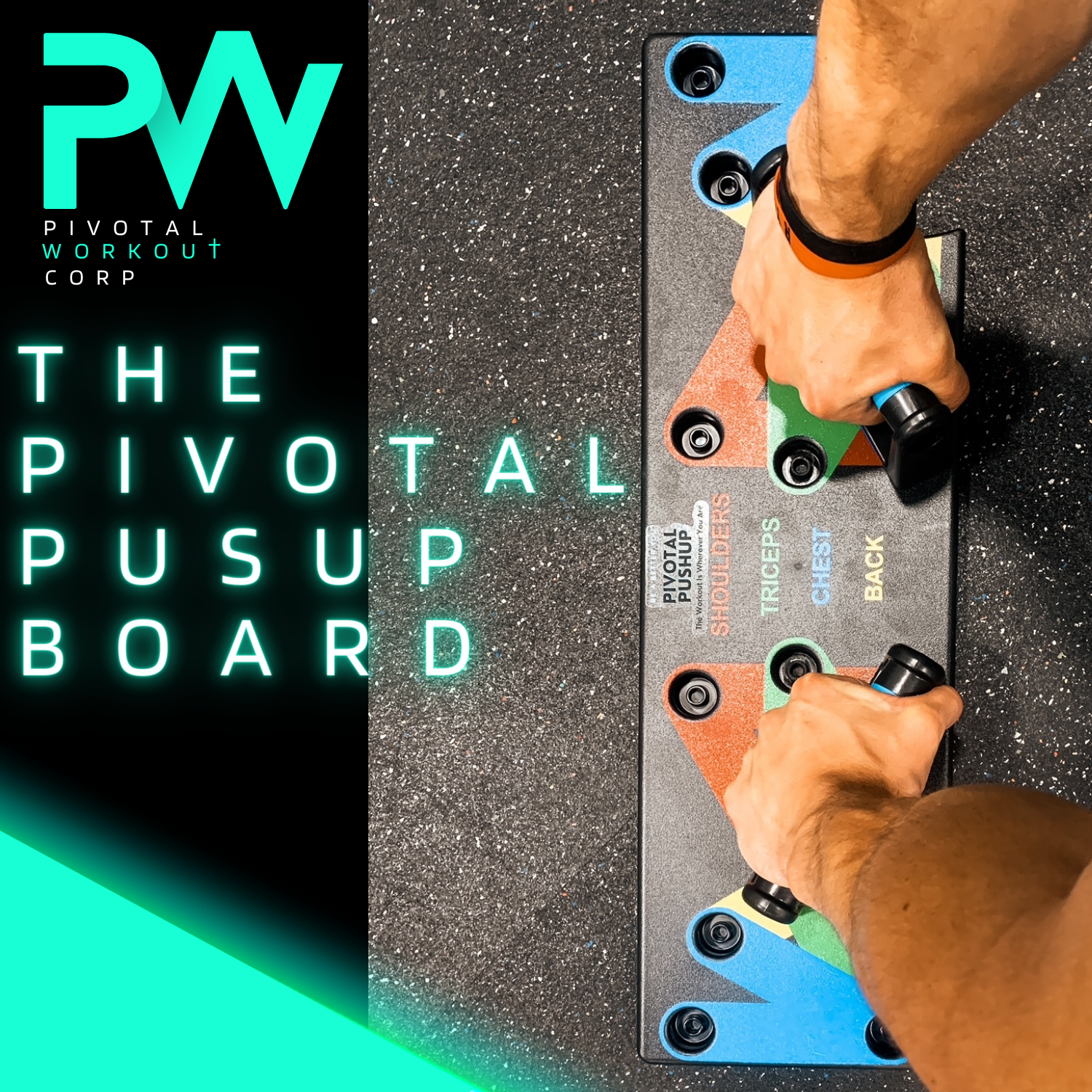 PW | Pivotal Push Up Board - Pivotalworkout.com